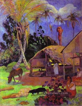 黒豚 ポスト印象派 原始主義 ポール・ゴーギャン Oil Paintings